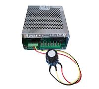 Motor de Husillo, Aire enfriado 0.3kw Cnc Spindlemotor Angle Mollinder Kit Chuck 300W Motor de husillo/Gobernador velocidad la fuente alimentación for grabado(Package 2)