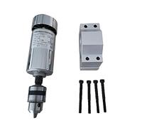 Motor de husillo, Aire enfriado 30 0w dc Motor del husillo 0. 3kw 12-48v dc Máquinas de grabadoPindle / 52mm Abrazadera de soporte de soporte de soporte for PCB CNC Máquina(300W ER16)