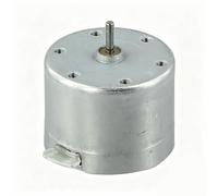 Motor de husillo de 6 V CC EG-530AD-6F para reproductor de CD, mecanismo de audio, cambio de motor, 2400 rpm, funcionamiento silencioso, giro en sentido horario, acabado plateado, 34 mm de diámetro