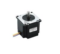 Motor de husillo de Alto par Motor Paso a Paso Nema 23 de 1,1 NM, 57 HS, 51 mm, 157 oz, Eje único, 6,35 mm, Corriente de 2,0 A, for fresadora CNC e Impresora 3D. Szwaldaper