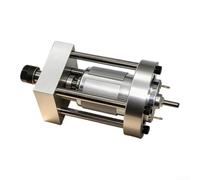 Motor de husillo de fresado de 96 W, 4000-9000 RPM ER11, motor de husillo de aluminio 12-24 V para madera, metal, CNC, kit de husillo CNC de 6,35 mm, pinza de sujeción regulable en altura regulable