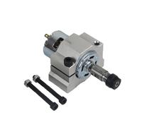 Motor de Husillo, Motor de eje de CNC 795, 12V-36V, 6000-12000RPM, Motor CC de alto par, mandril ER11, abrazadera de 45mm for herramientas de torno de máquina de grabado para Máquina CNC(Clamp and Mot