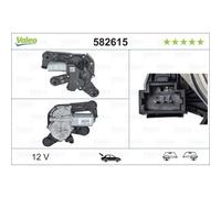 Motor de limpiaparabrisas VALEO 582615