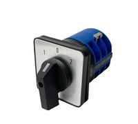 Motor de marcha atrás LW26 LW28 YMW26-32A 5.5N/3 interruptor de leva giratorio de cambio eléctrico Manual tres polos contactos plateados