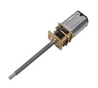 Motor de microreducción CC 12GF-N20, 15-4000rpm, M3 * 34, tornillo de eje roscado extendido, Motor pequeño 3V6V12V de baja velocidad(15rpm,3V)