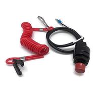 Motor de motor de barco Kill Stop Switch & Seguridad Lanyard 6E9-82575-09 Para Yamaha/Honda/Tohatsu Outboard Motors Motor