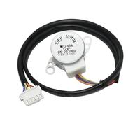 Motor De Oscilación MP24BA For Aire Acondicionado, Micromotor Paso A Paso De 12 V CC, 4 Fases, 5 Cables, Eje Plano, Longitud De Cable: 15/19/41 Cm.(Line Length 19CM)