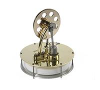 Motor de plata de ley de baja temperatura modelo educativo de calor modelo de juguete generador eléctrico decoración de escritorio de alta tecnología decoración de escritorio oficina