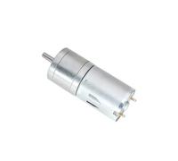Motor de reducción de 25GA370 + 65MM 6V 12V 24V, modelo de seguimiento, motor de coche CW/CCW(6V 1360rpm)