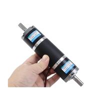 Motor de reducción de CC de engranaje planetario 42GP-42ZY, eje doble, alto par, ajustable, baja velocidad, 12V, 24V, pequeño Motor (Size : 16rpm, Color : 24Vmotor and bracket)