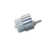 Motor de reducción de CC micro 37-500, baja velocidad, 12 V, alta velocidad, velocidad ajustable hacia adelante y hacia atrás, gran par(12V13 rpm)