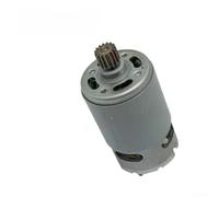 Motor de repuesto de 16,8 V, 15 dientes para taladro eléctrico tipo 550, engranajes de metal plateado, rendimiento duradero, unidad de destornillador inalámbrico de fijación resistente