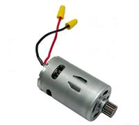 Motor de repuesto de la serie 550 de 16,8 V para llave de trinquete eléctrica, unidad de accionamiento de 16 dientes, componente interno de metal de la herramienta eléctrica, acabado plateado