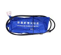 Motor de solenoide de parada Solenoide de apagado eléctrico de 24 V y 18 metros para piezas del motor de excavadora Sy Estructura estable Alta cil de reemplazar para