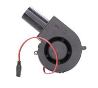 Motor de soplador de 12 V, 5,5 x 2,1 mm, entrada hembra, 5500 rpm, para refrigeración electrónica, horno de fundición de metal y camping, estufa de cocina, ventilador portátil para entusiastas