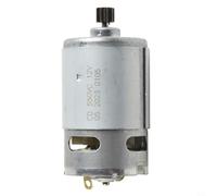 Motor de taladro eléctrico compatible RS550, 10 8V/12V/14 4V, 9 dientes/12 dientes, núcleo de cobre y construcción de metal (12 V 9 dientes)