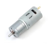 Motor de velocidad CC 25GA-385, velocidad ajustable de alto par, 6V, 12V, 24V, engranaje, Motor eléctrico lento, 1 Uds.(21 RPM_24V)