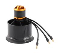 Motor de ventilador con conductos HaloVerde de 12 aspas completo con unidad QF2611 de 5000 KV, este ventilador con conductos EDF de 50 mm es un juego de ventilador EDF sin (CCW)