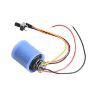 Motor de ventilador de conducto sin escobillas 100.000 RPM 5A - Soplador de metal para fuente de alimentación de bajo voltaje de 12V 24V, mini soplador con módulo de accionamiento integrado