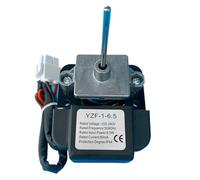 Motor De Ventilador De Refrigerador AC220-240V YZF-1-6.5, Compatible Con Refrigerador, Congelador, Vitrina, Reemplazo De Motor De Polo Sombreado