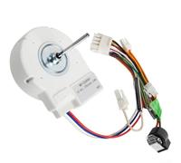 Motor de ventilador evaporador de repuesto W11224591 para aplicaciones de refrigerador con suministro de 12 V CC y motor de 2,5 W de 2750 RPM