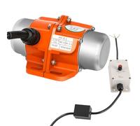 Motor de vibración eléctrico de 100 W, 220 V, motor vibratorio de aleación de aluminio con 0-3000 rpm, regulador de velocidad continuo para minería, metalurgia, carbón, electricidad, construcción