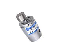 Motor de vibración miniatura RF-385 CC con cabezal redondo/sector, 12 V/24 V, 4000 RPM/8000 RPM, avance y retroceso(Sector 24V8000RPM)
