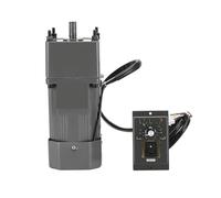 Motor de vibración, Motor de velocidad variable con engranajes reversibles de CA de 450-2,7 RPM y 90 W, reductor de CA con regulador,para mesa agitadora de arena(60K(0-22rpm))