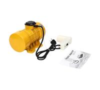 Motor de vibración para hormigón, 250 W, motor de vibración, 2840 rpm, 220 V, silencioso, con interruptor capacitivo, para minería, metalurgia, carbón, electricidad (amarillo)