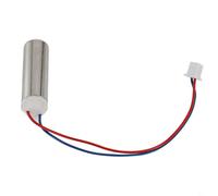 Motor de vibración sin núcleo DC 1.5 V a 3.7 V para cepillo de dientes eléctrico Proyectos de bricolaje para mini vibrador con carcasa de metal 7 x 25 mm tamaño y 60 mm longitud de cable nominal 18000