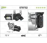 VALEO - Motor Para Limpiaparabrisas - Frontal Conducción por la Derecha - 579752 - C2 (JM), C3 (FC) (2002 -)