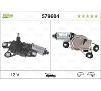 Motor del limpiaparabrisas posterior 579604 VALEO para SEAT IBIZA IV IBIZA III