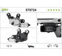 VALEO 579724 Motor del limpiaparabrisas para PORSCHE Cayenne (92A)