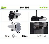 Motor del limpiaparabrisas posterior 584596 VALEO para CITROËN FIAT PEUGEOT