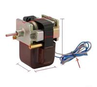 Motor del ventilador del evaporador del refrigerador para LG para sanyo DC 12V pieza de repuesto silenciosa EAU64824806 Ajuste del sistema de refrigeración del congelador 63cm Cable (D)