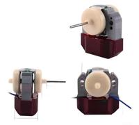 Motor del ventilador del evaporador del refrigerador para LG para sanyo DC 12V pieza de repuesto silenciosa EAU64824806 Ajuste del sistema de refrigeración del congelador 63cm Cable (F)