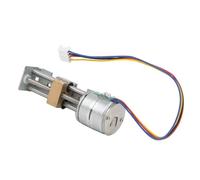Motor deslizante lineal Mini deslizador de tuerca de tornillo de avance lineal 2 fases 4 cables for deslizadores pequeños de bricolaje 20 mm