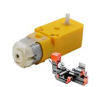 Motor eléctrico - Acero inoxidable y ABS, 2,76 x 0,87 x 0,75 pulgadas Motor High Torque | Low Noise & Stable Performance DIY Electronic Component, Electric DC Motors For Toys, Robotics, Hobby