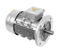 Motor eléctrico de 230/400 V, motor trifásico con bobina de cobre puro, motor eléctrico de 3 fases de metal de 1,5 KW 2850 RPM, motor trifásico S1 B5 diámetro del eje 24 mm motor giratorio