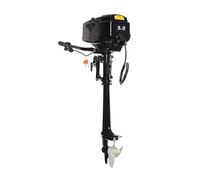Motor eléctrico de arrastre Hélice de barco de pesca fuera de borda eléctrica de 48 V, motor de gran potencia, motor artesanal de alta resistencia de 1,2 KW,
