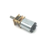 Motor eléctrico de CC 6V 200RPM mini motor de engranaje en miniatura de CC motor de velocidad baja de engranaje de metal con motores de corriente continua de rueda dentada
