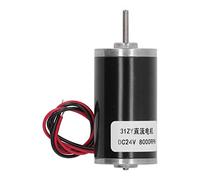 Motor eléctrico de imán permanente 31ZY, Motorreductor de metal de velocidad ajustable de alta torsión, 24V CC para mecanismo de ventilación de ventilador eléctrico (8000RPM)