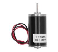 Motor eléctrico de imán permanente 31ZY, Motorreductor de metal de velocidad ajustable de alta torsión, 24V CC para mecanismo de ventilación de ventilador eléctrico (6000RPM)