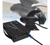 Motor eléctrico de tabla de remo, potente motor de empuje de 600 W para tablas de remo de pie, incluye caja de batería para pesca y surf