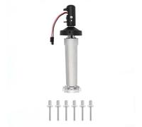 Motor eléctrico del toldo de RV, 12V DC RH Torsion-Drive | Sustituye a 3310423.209U/3310423.137U, para la serie 9100, con 6 remaches, metal mecanizado CNC, negro