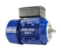 MOTOR ELECTRICO MONOFASICO 0,37KW / 0,5CV 220V 3000RPM B14 (BRIDA 105mm) TAMAÑO 71 (EJE 14mm)