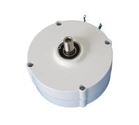 Motor eléctrico monofásico de CC de 8 kW y 10 kW, bajo nivel de ruido y baja velocidad, generador de imán permanente de CA trifásico con juego de motor DIY(Single Shaft,24V_10KW)