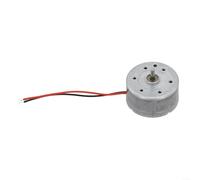 Motor eléctrico redondo sin escobillas de 24 mm RK300C RF300CA12350 1 5 V 6 V CC 9000 RPM Motor para ventilador de bricolaje y aplicaciones de productos solares (45 mm)