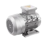 Motor eléctrico S1, 0,75 kW, 380 V, motor eléctrico de 3 piezas, 1400 r/min, clase de protección IP55, motor silencioso para máquinas y sistemas