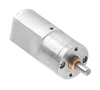 Motor Engranaje 12V 100RPM Alto Par Metal | Reductor Velocidad Engranajes Metálicos, Aplicación Electrodomésticos Bricolaje, Robusto Silencioso, Par 6.7kg.cm